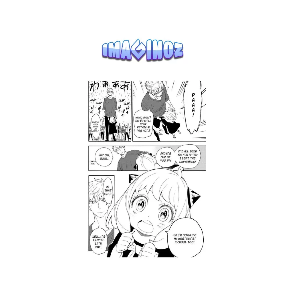 Anya Loid Spy x Family Manga Anime Poster A5