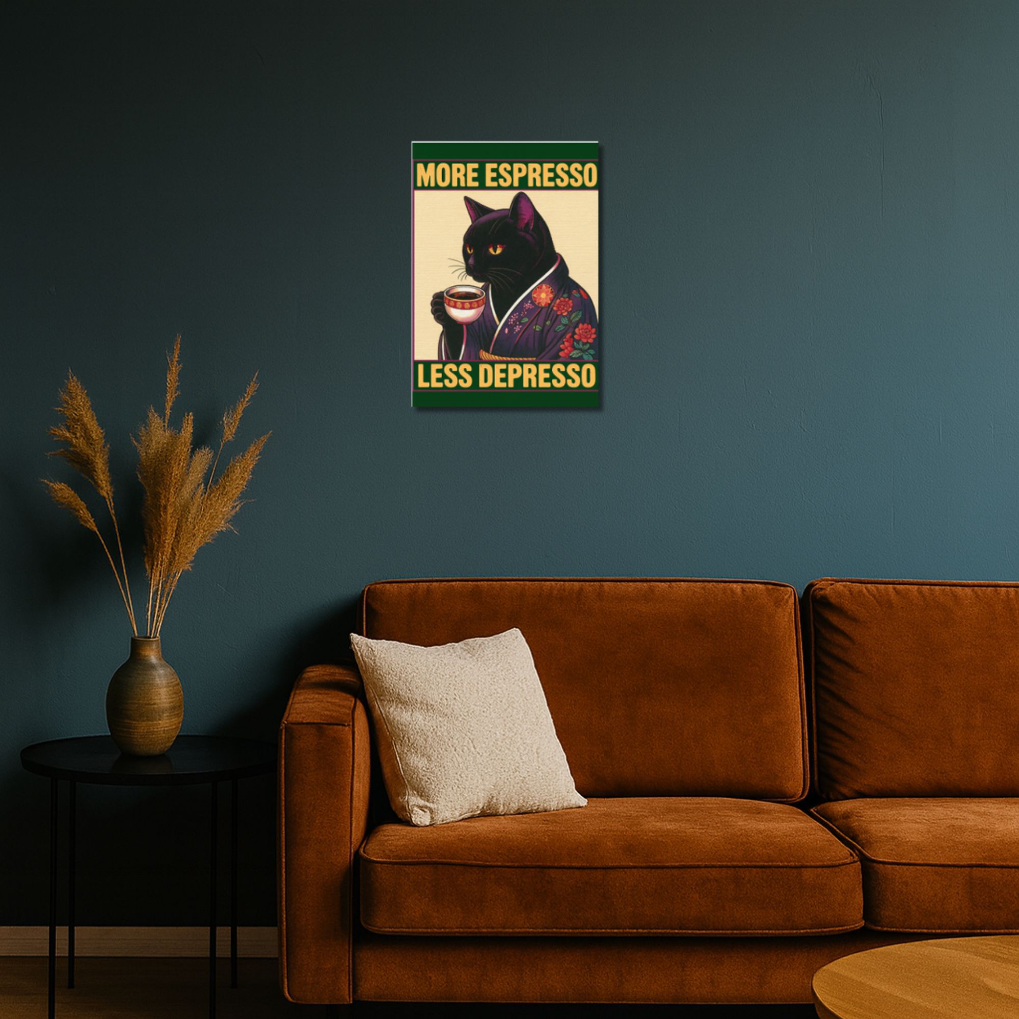 More Espresso Less Depresso Poster A4 image 2