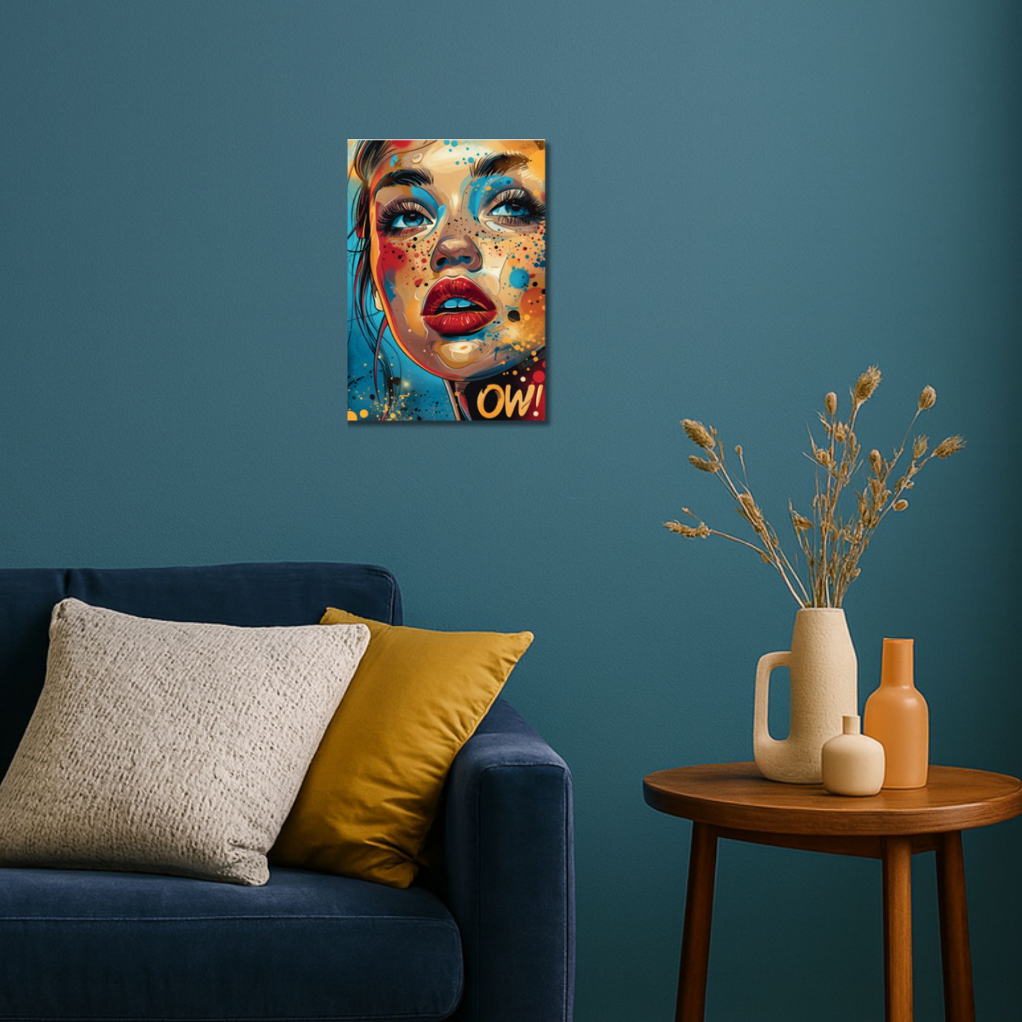 Pop Art Portrait Poster A4 image 2