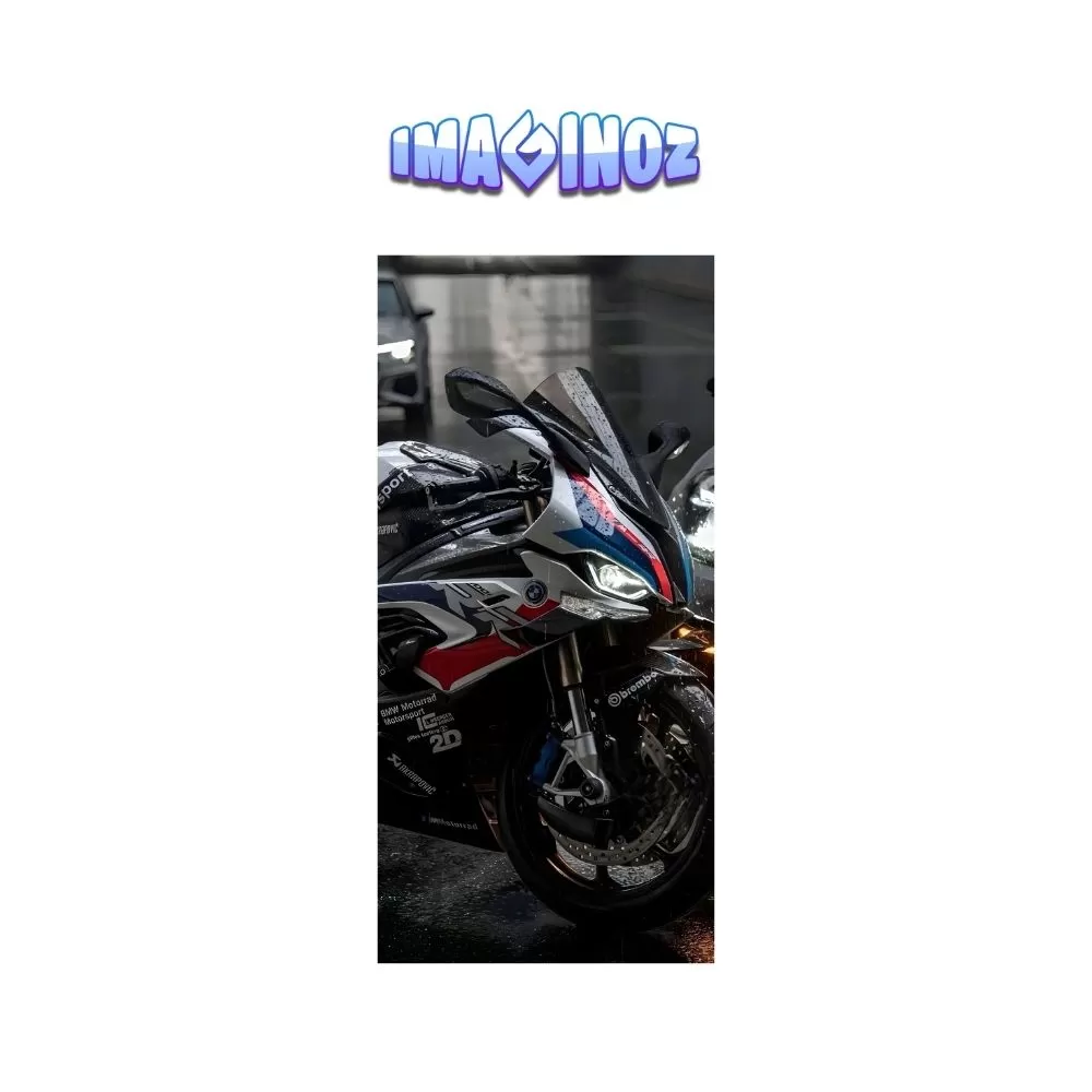 BMW S1000RR Superbike Poster